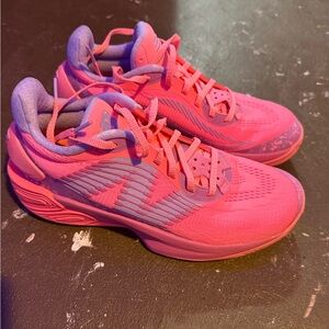 New Balance Pink and Purple Athletic Shoes never worn